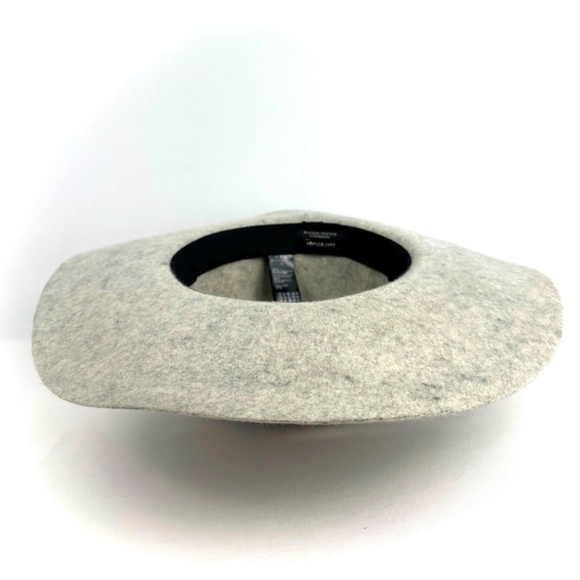 Maison Scotch ‘Scotch & Soda Felted Wool Round Flouncy Hat in Heather Grey - M - Picture 7 of 10